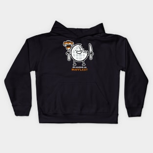 Did Someone Say Waffles Kids Hoodie